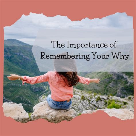 Remembering Our “Why” .